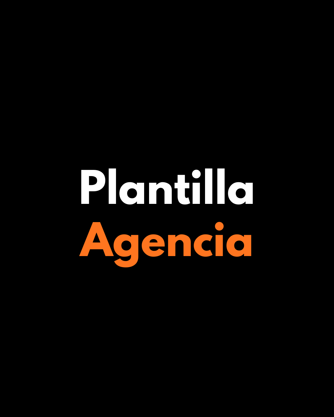 Plantilla para agencias con HTML y CSS